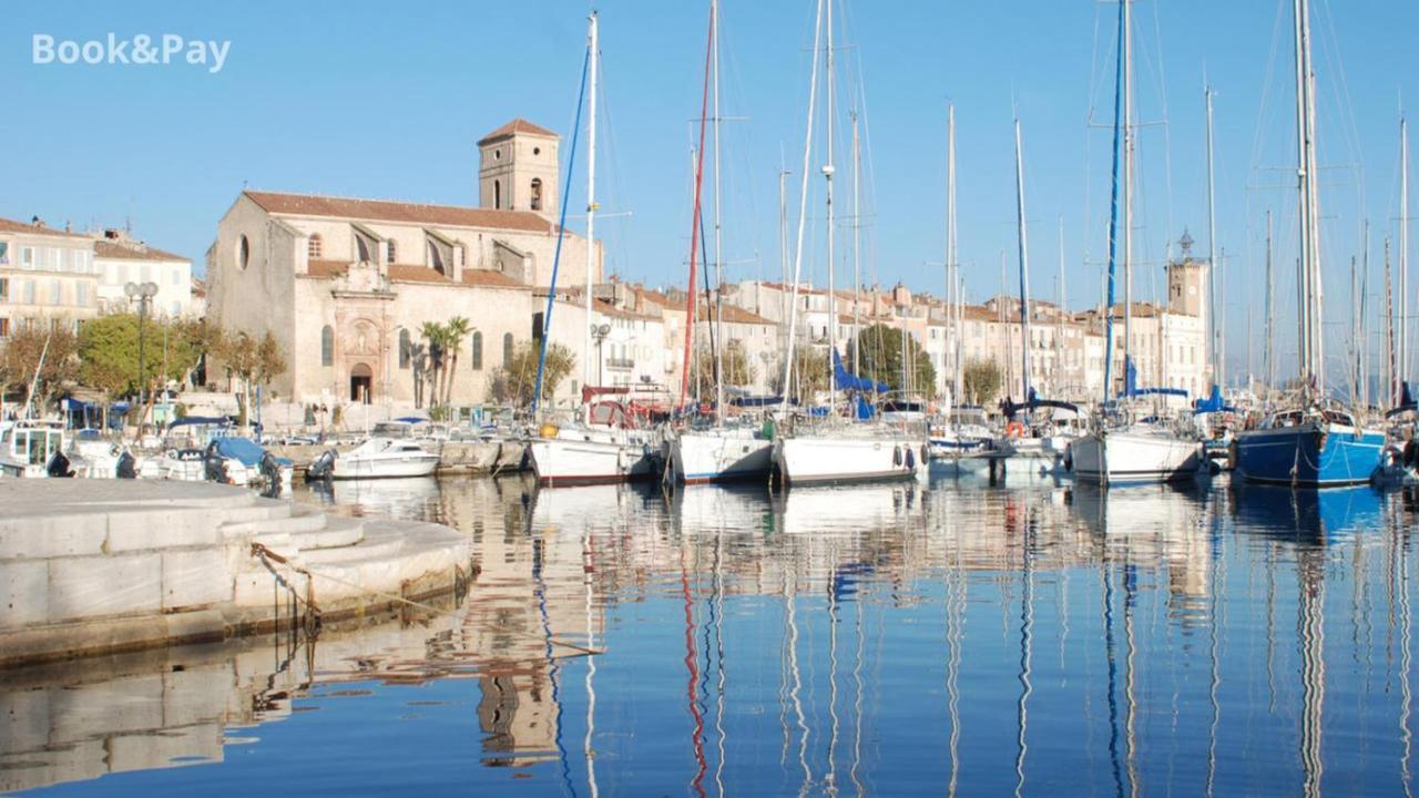 Les Alouettes Studio Avec Terrasse, Garage Et Piscine La Ciotat Exteriör bild