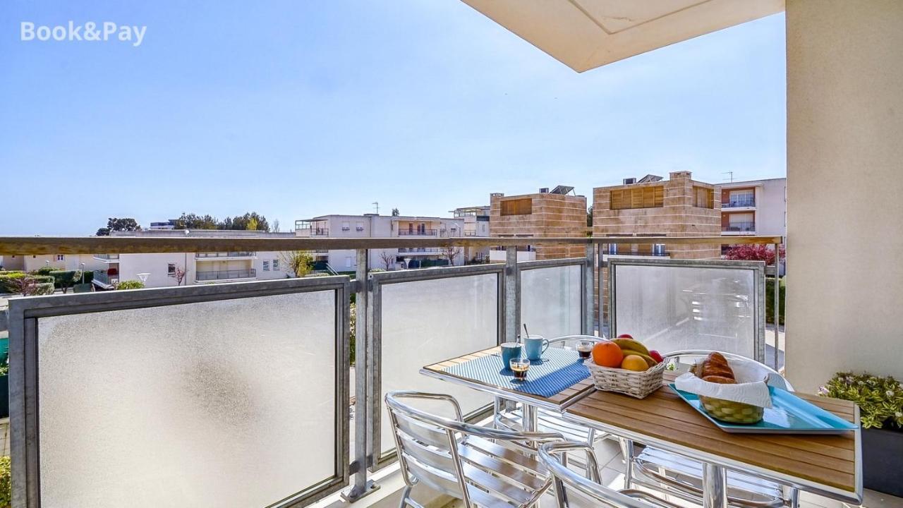 Les Alouettes Studio Avec Terrasse, Garage Et Piscine La Ciotat Exteriör bild