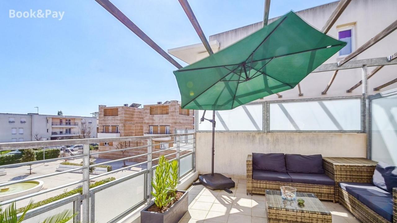 Les Alouettes Studio Avec Terrasse, Garage Et Piscine La Ciotat Exteriör bild