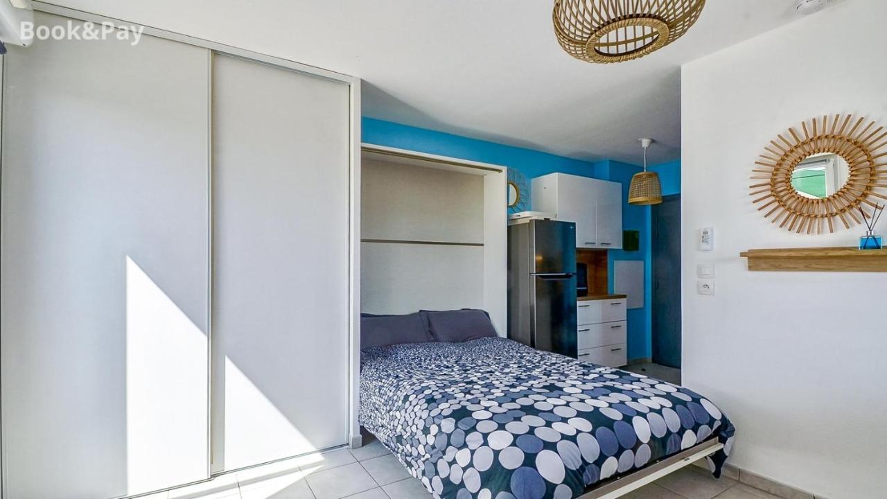 Les Alouettes Studio Avec Terrasse, Garage Et Piscine La Ciotat Exteriör bild